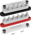 600A Power Distribution Block – 12V Bus Bar, Positive & Negative
