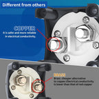 12V-48V 275A Battery Disconnect Switch – Waterproof ON/OFF Master Switch