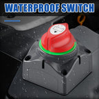 12V-48V 275A Battery Disconnect Switch – Waterproof ON/OFF Master Switch