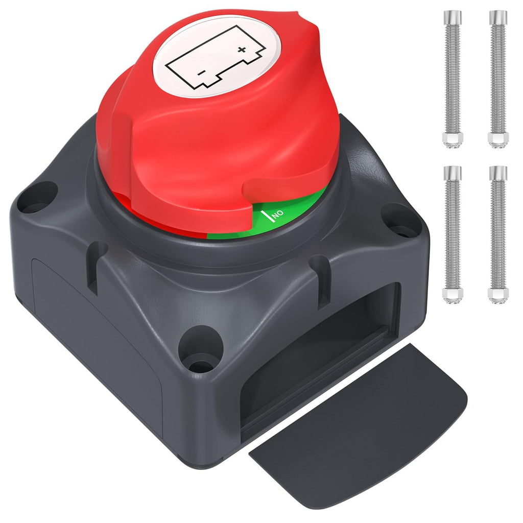 12V-48V 275A Battery Disconnect Switch – Waterproof ON/OFF Master Switch